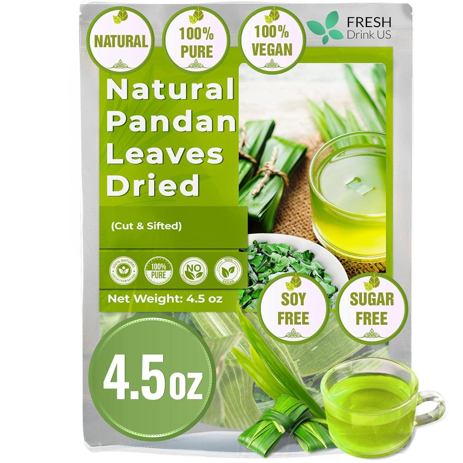 Naomi's Happy Place Shop - Wholesale Health/Detox Tea - Natural Pandan Leaves Dried, Pandan Leaf Powder, 100% Pure Dried Pandan Leaves, Pandan Leaf Tea, No Additives, No Caffeine, Vegan11