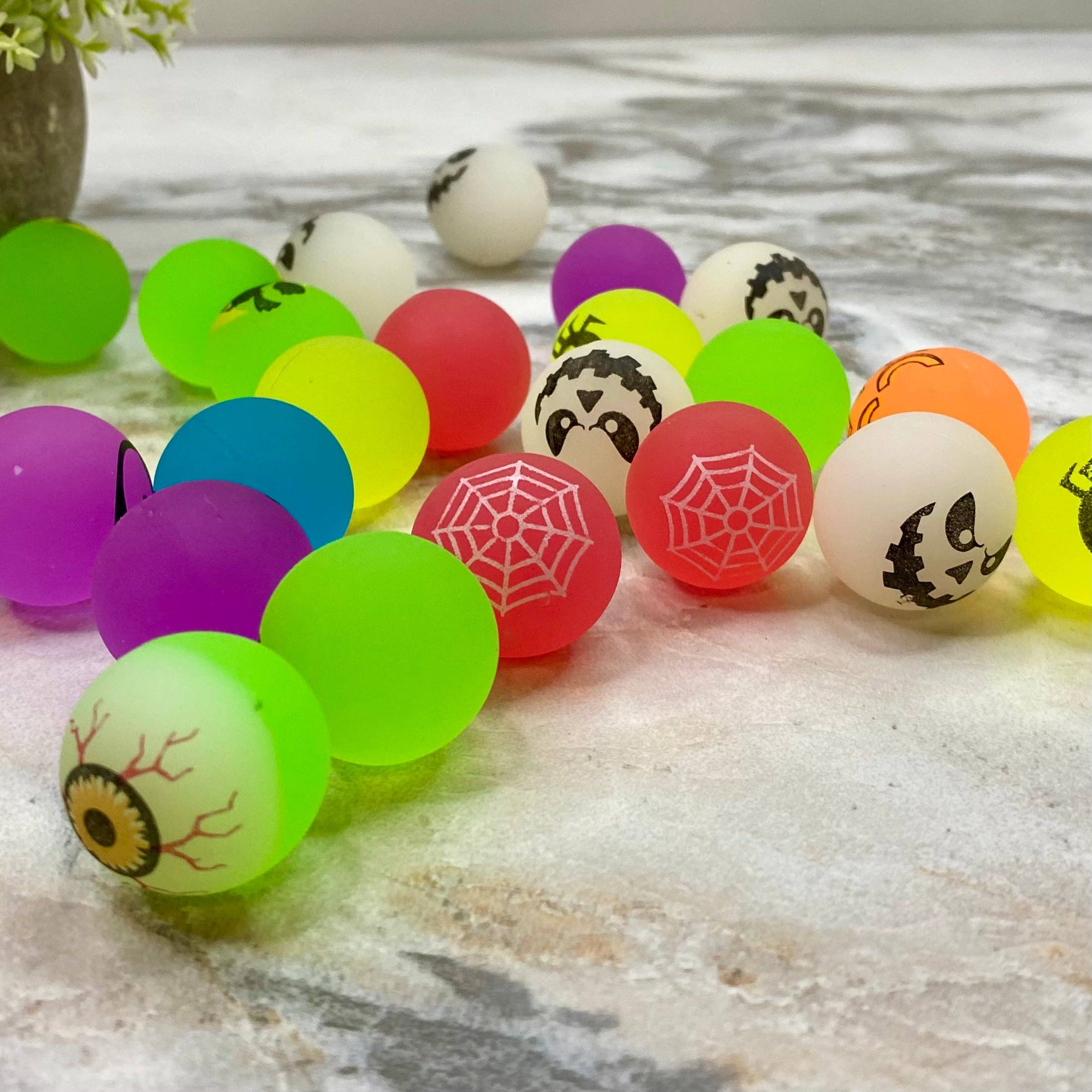 Hive Supply - Wholesale Fidget Toy - Kids - Glow In The Dark Bouncy Ball - Halloween3