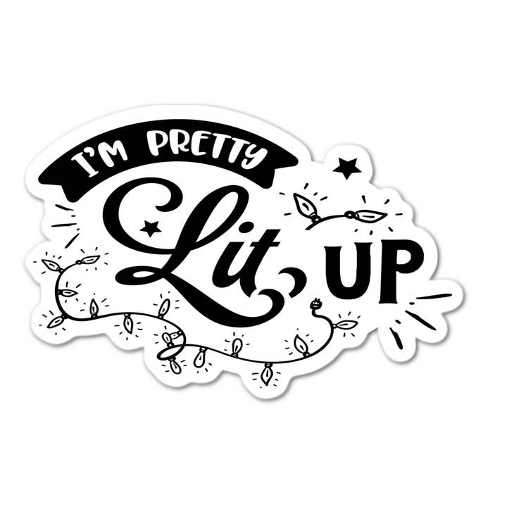 Je suis plutôt allumé autocollant pour la vente par Stick-It Expressions