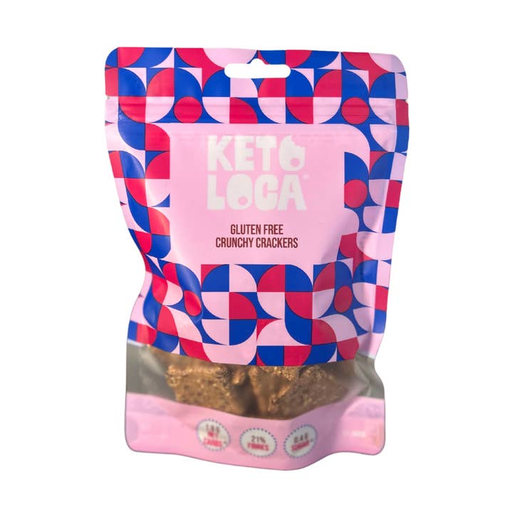 Keto Crackers 12 x 100 g pour la vente par KETO-LOCA®