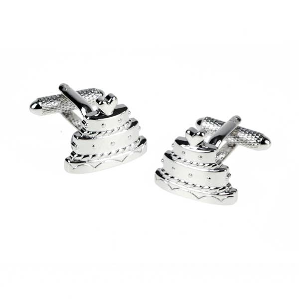 Manschettenknöpfe für Hochzeitstorte für den Großhandel von Cufflinks Depot