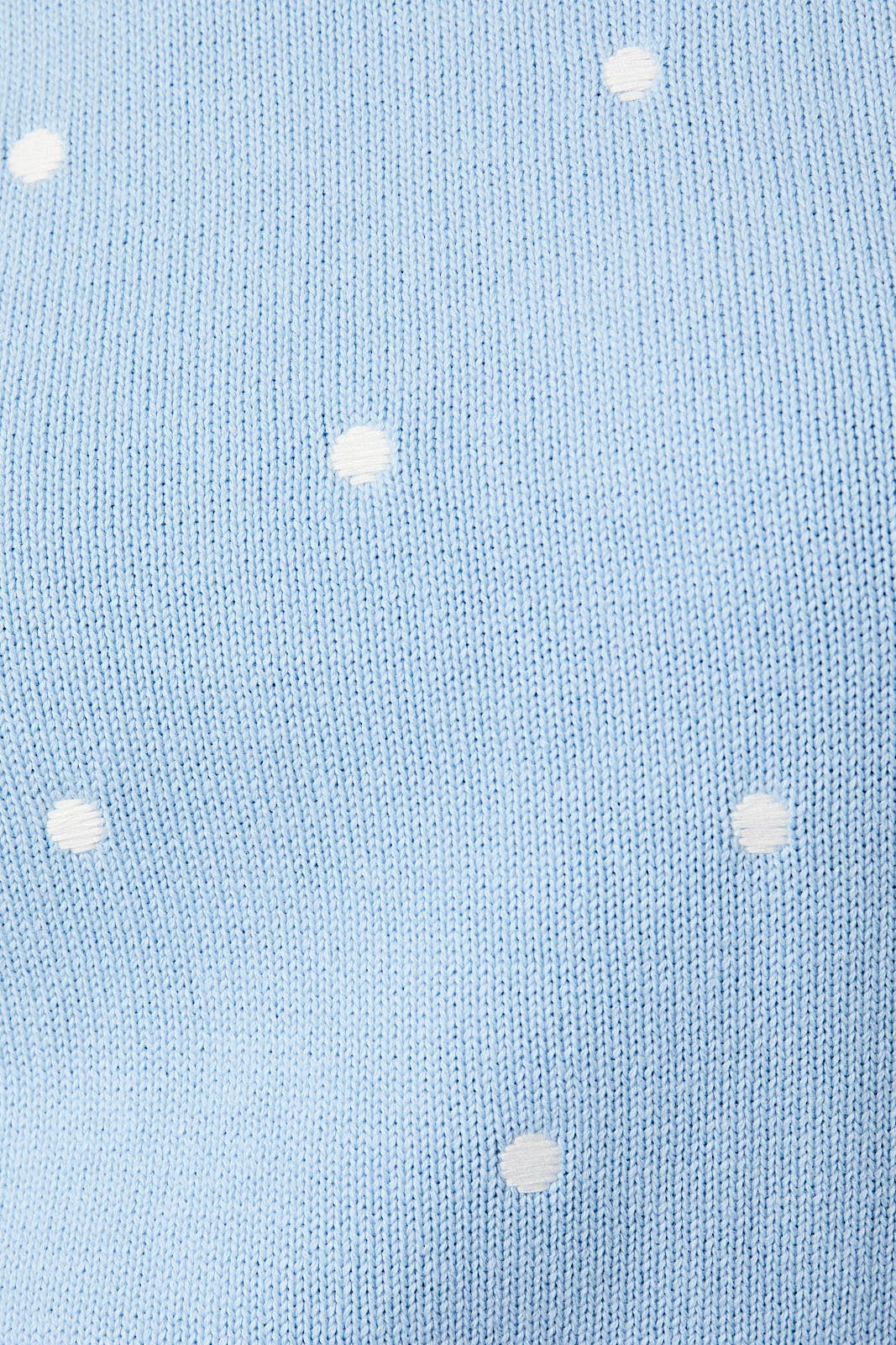 Sunday Edition - Wholesale Knit Sweater - Women's - ROUND NECK PUFF SHORT SLEEVE "POLKA DOT" EMBROIDERED SWEATER29