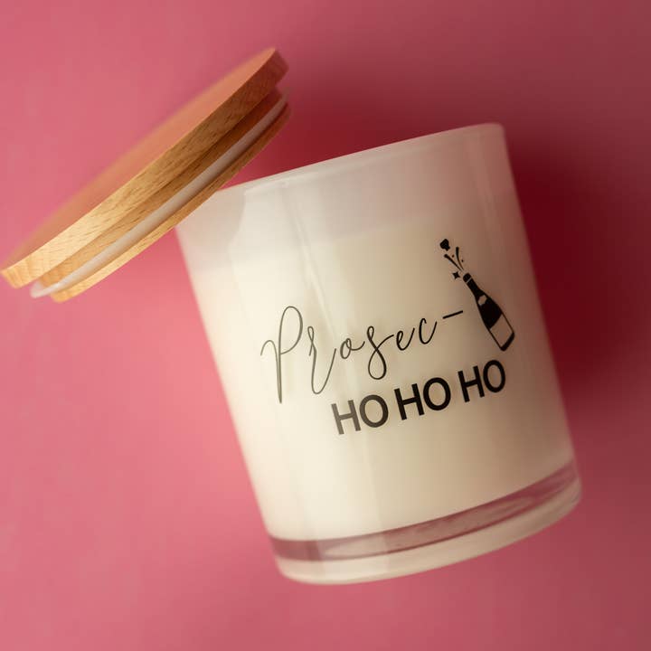Unplug Soy Candles - Wholesale Jar/filled candle - Prosec- HO HO HO Funny Christmas Soy Candle3