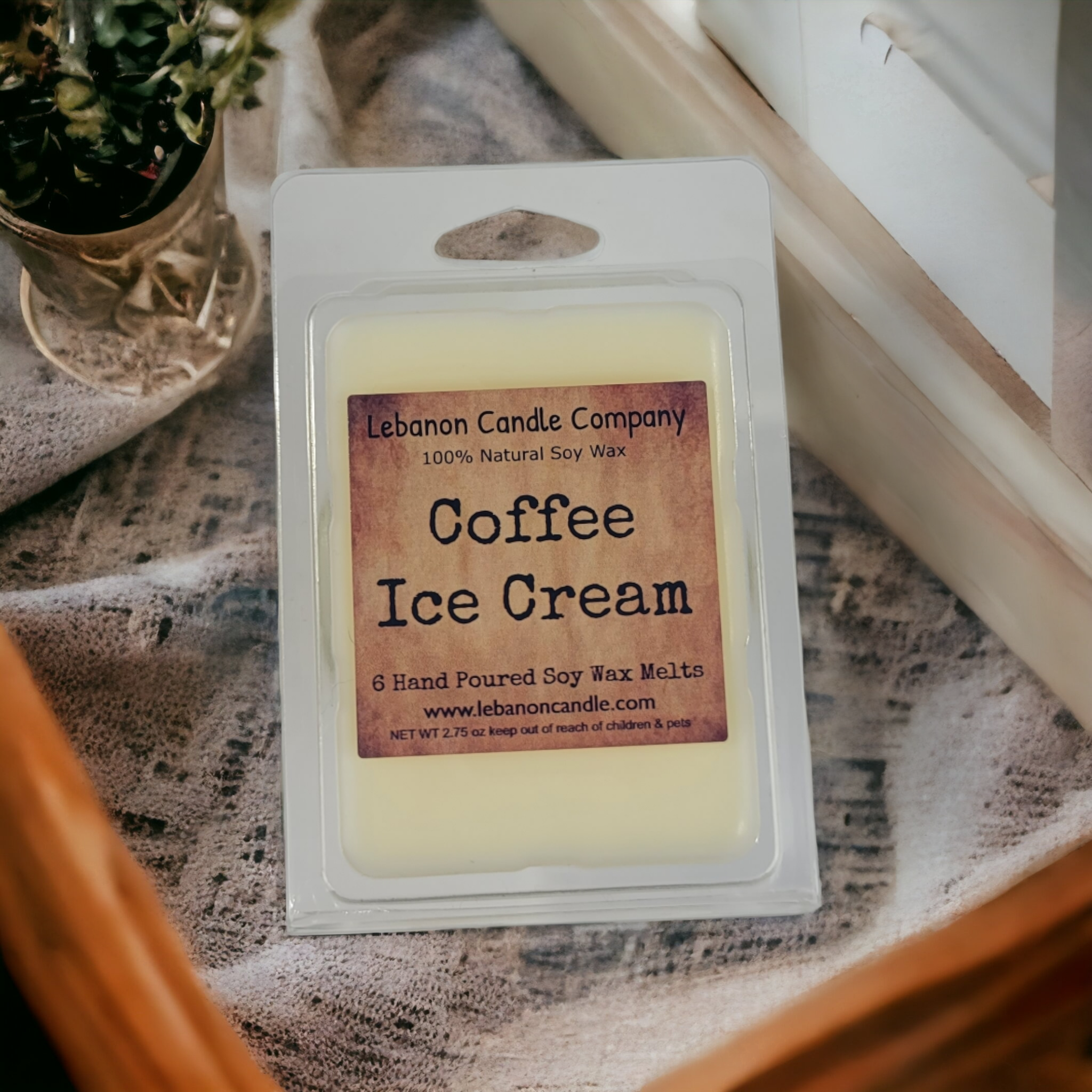 Lebanon Candle Company – wholesale Wax melt – Coffee Ice Cream Wax Melt , Scented Soy, Non-Toxic, Highly Scented, Handmade in The USA, 6 Cube Melt, Natural Soy Wax, Long Lasting Scent6