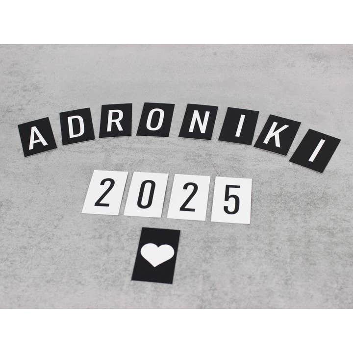 OtimSan - Wholesale Sign - Double Sided Letter and Number Cards6