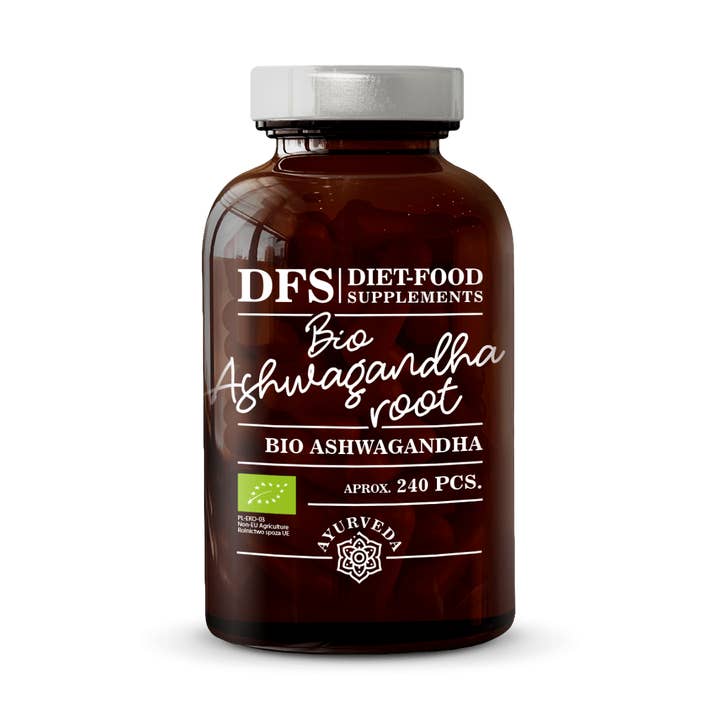 Bio Ashwagandha 120 g - approx. 240 tabs for wholesale by Diet Food