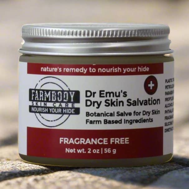 Dr Emu's Dry Skin Salvation | Tallow Cream with Emu Oil for wholesale by Farmbody Skin Care