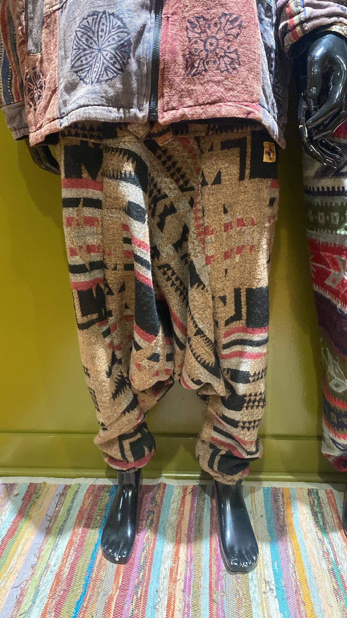 Katmandu Trading Co. - Wholesale Pants - Women's - Acrylic Cargo Pocket Harem Pants (Assorted)6