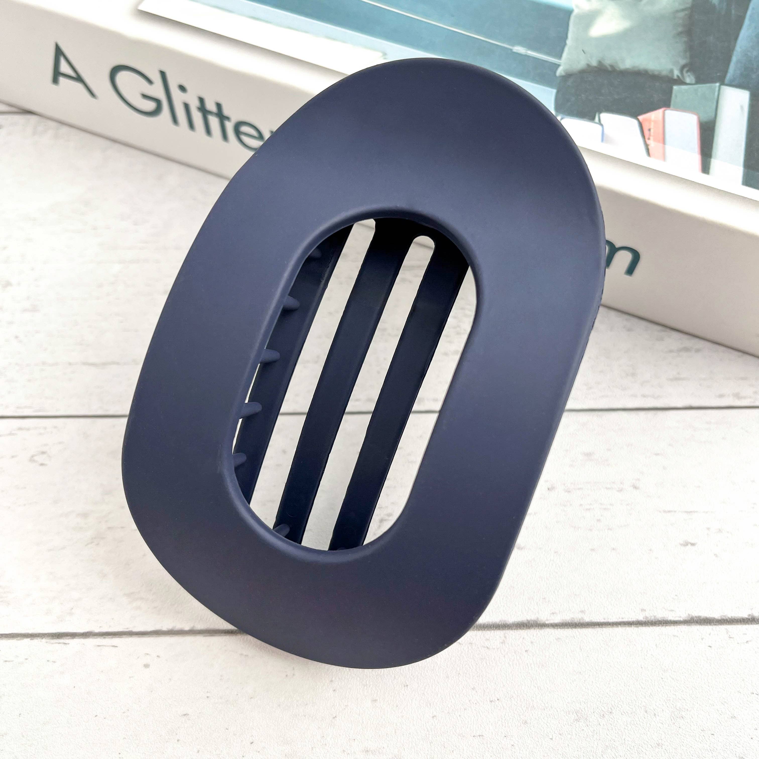 SoapElenGlen - Wholesale Hair clip – Women’s - Solid Color Flat Oval Hair Clip6