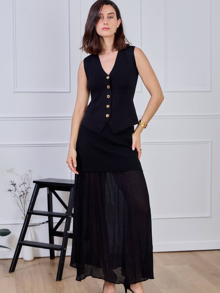 LULUMARY - Wholesale Skirt - Women's - Elegant skirt SK8648