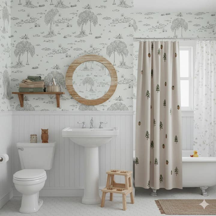 Holder Wallpaper by The Feral Flower for wholesale by Loomwell Home Goods