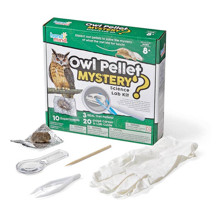 Hand2Mind Owl Pellet Mystery Science Lab Kit for wholesale by Learning Resources