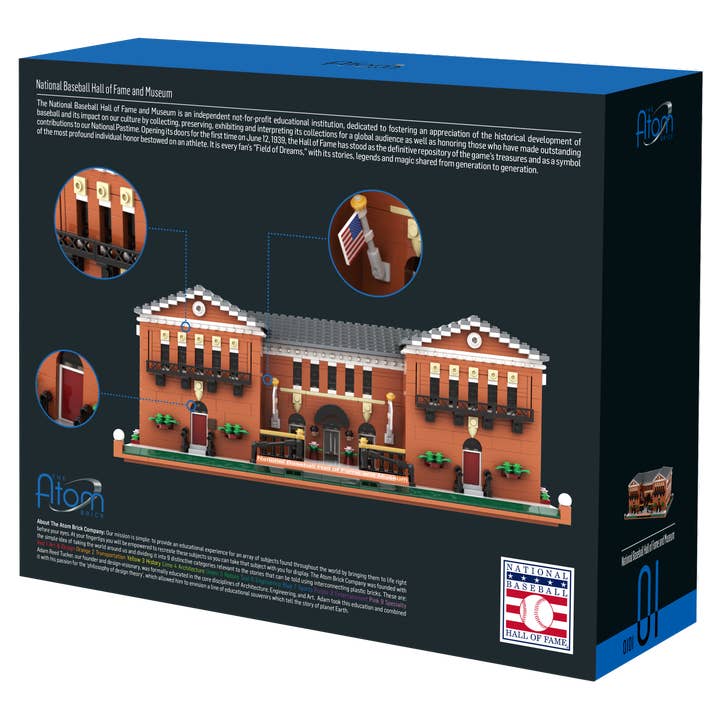 The Atom Brick - Wholesale Building Set - Kids - National Baseball Hall of Fame and Museum3