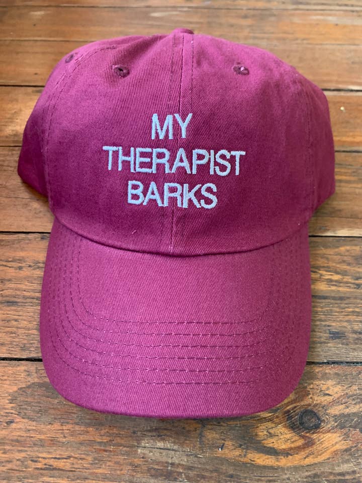 My Therapist Barks Hat for wholesale by BARK JAX
