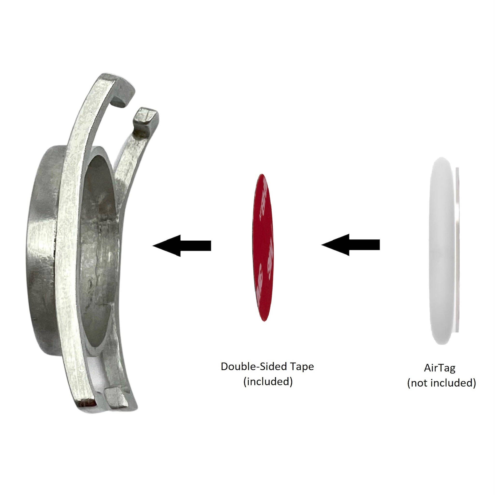 Norma Jean Designs - Wholesale Pet Collar Charm - Cat/Dog - Pet Collar Attachment for AirTags, Available in Gold or Silver, Heart or Paw2