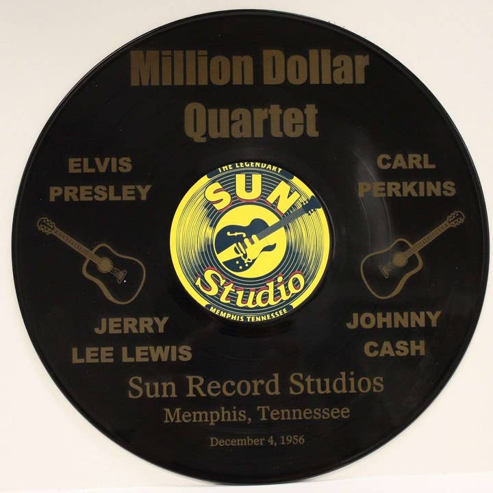 Elvis Presley Sun Days Vinyl 12 Lp Etched Lyrics Ltd Edition for wholesale by Gold Record Outlet