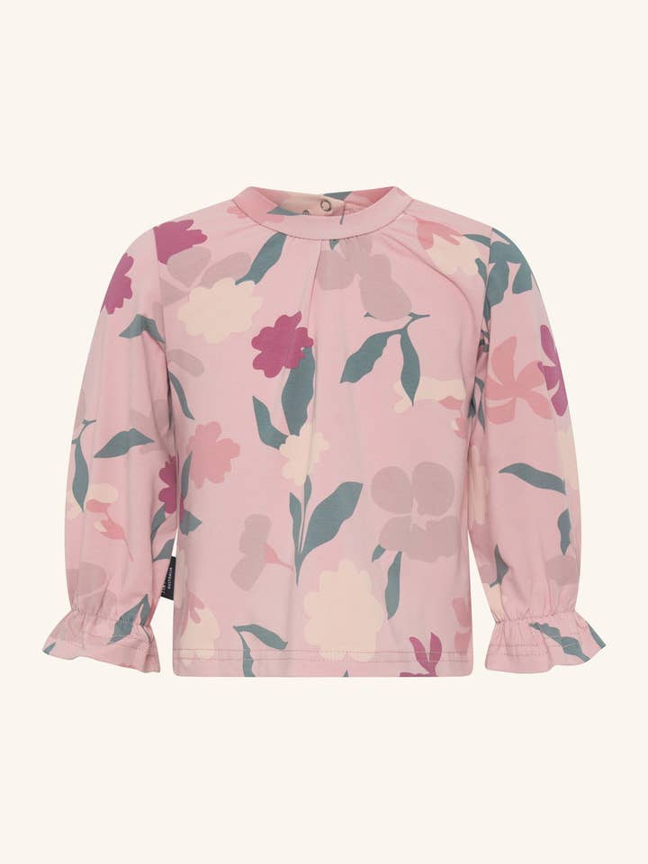 Pink Infant Girl Blossom Swing Top for wholesale on Faire