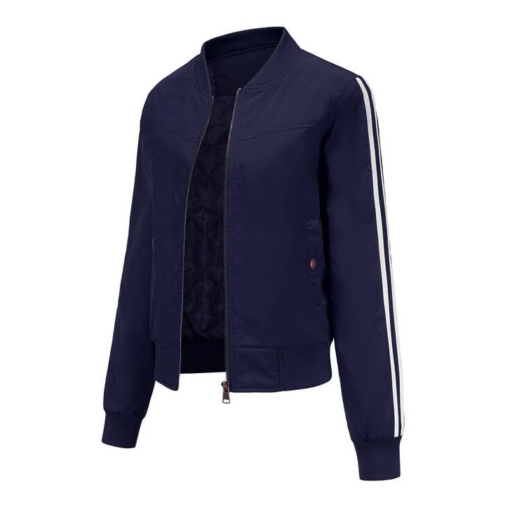 Lily Clothing - Wholesale Jacket - Women's - Short flight suit jacket with cotton jacket4