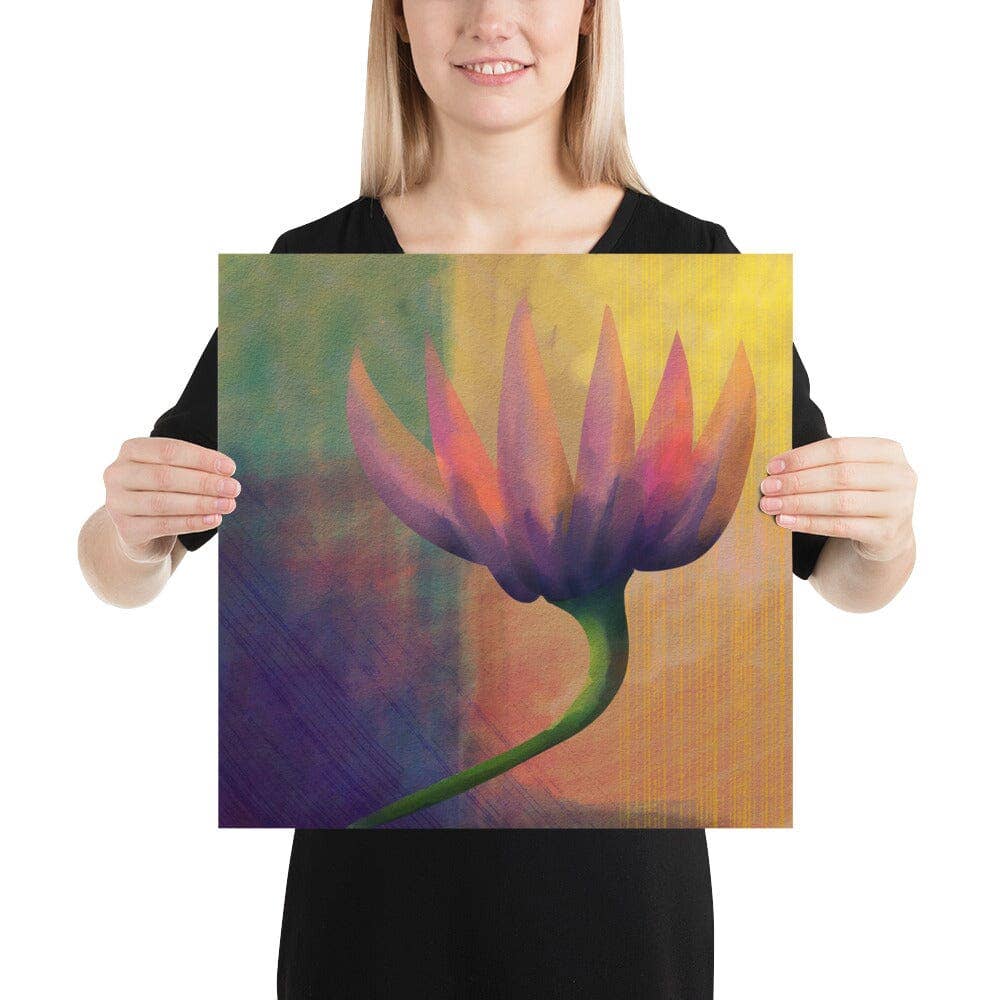JoyousJoyfulJoyness - Wholesale Painting/Drawing - "Moody Flower" Painting [Unfoiled]5