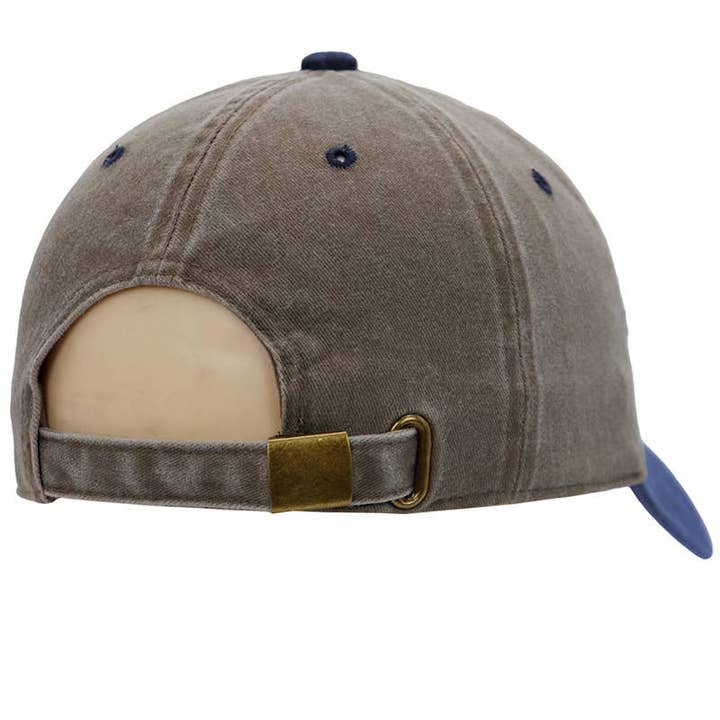 Cap Zone - Wholesale Baseball Cap - Unisex - Two Tone Garment Dye Unstructured Cotton Cap8