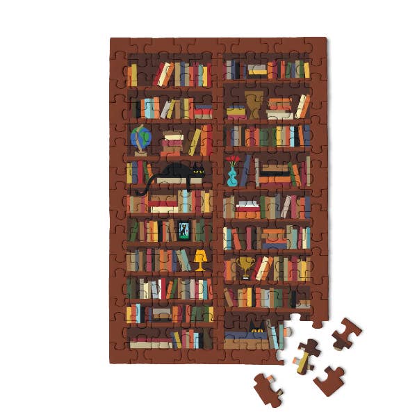 Micro Puzzles - Wholesale Puzzle - Adult - Bookcase Mini jigsaw puzzle teacher appreciation gift 3