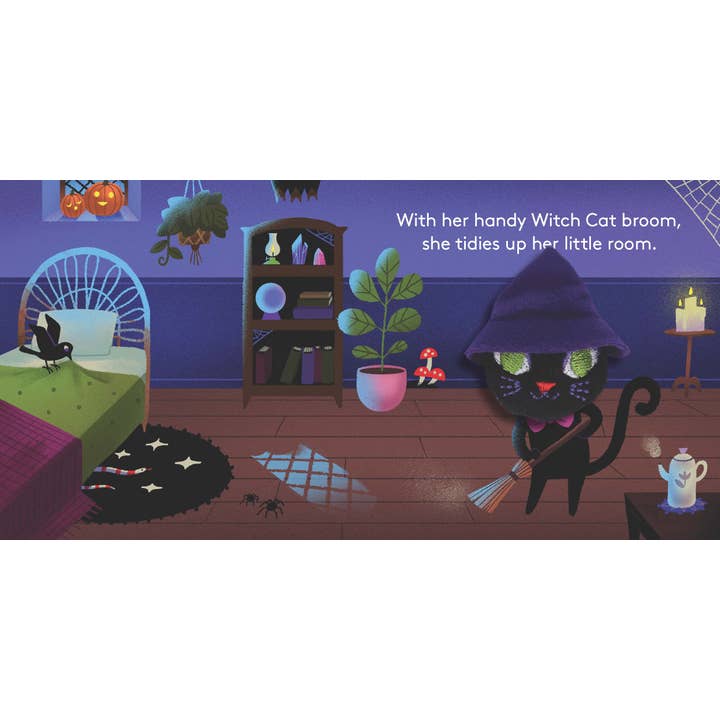 Chronicle Books - Wholesale Baby & Toddler Book (0-2) - Little Witch Cat: Finger Puppet Book7