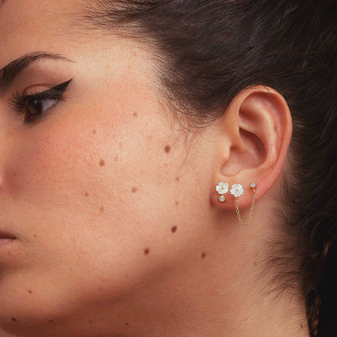 Les Joyaux d'Aure – Brincos de argola por atacado – Brincos Naomie & Flower5