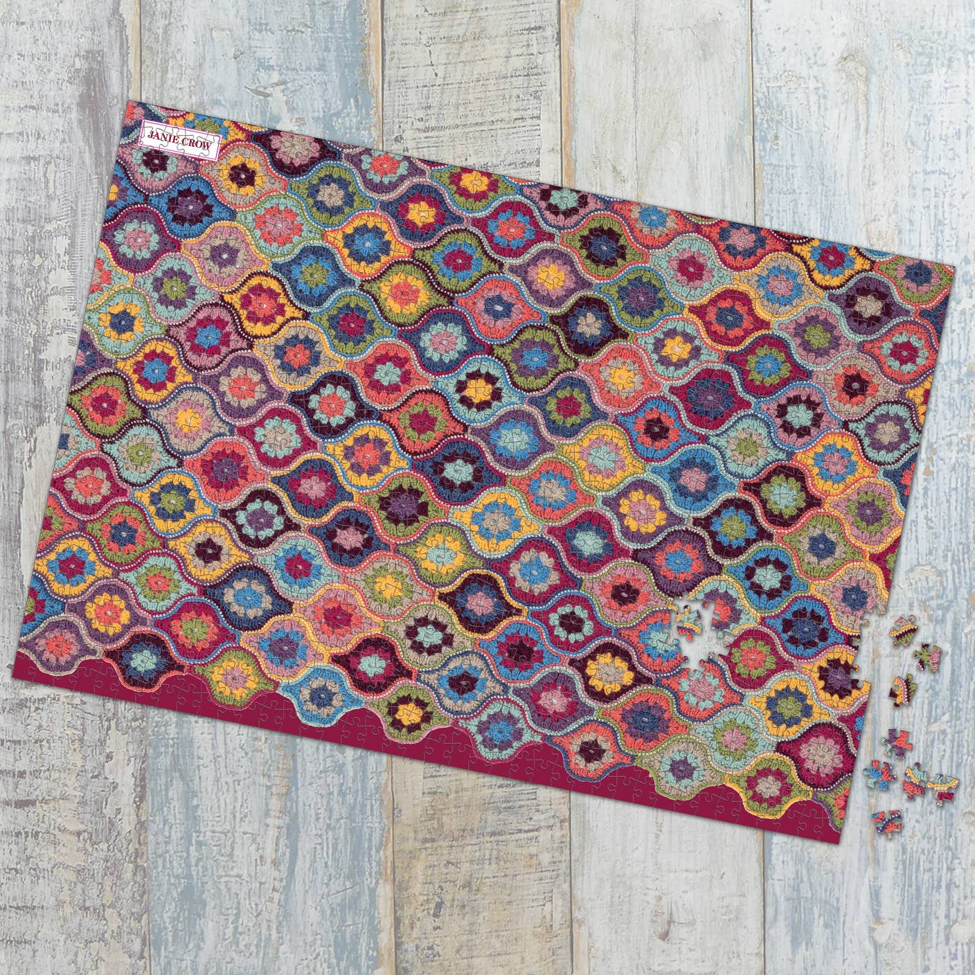 Emma Ball Ltd - Vente Puzzle – adulte - Puzzle en boîte de 1000 pièces Mystical Lanterns - Janie Crow1