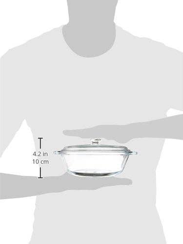 Pixiss - Wholesale Baking Dish - Anchor Hocking 2 Quart Round Glass Casserole Baking Dish, Medium2