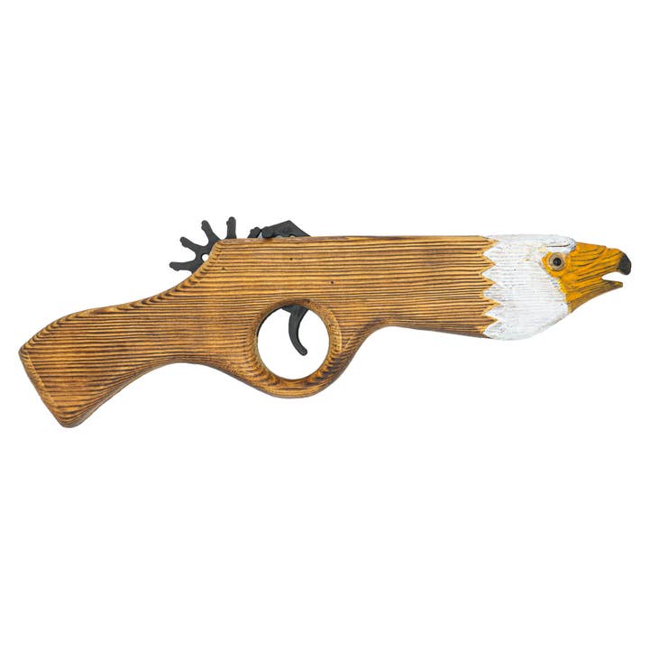Pawnee Bill’s - Wholesale Wood Toy - Kids - Animal Rubber Band Guns