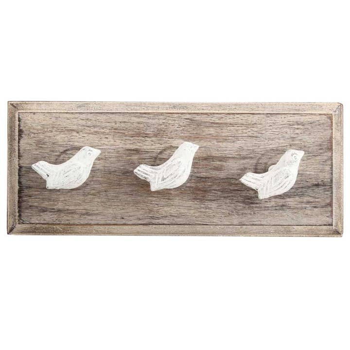 12 Piece Bird Creative Wall Hooks Key Coat Hanger for wholesale by Daana Paani LLC