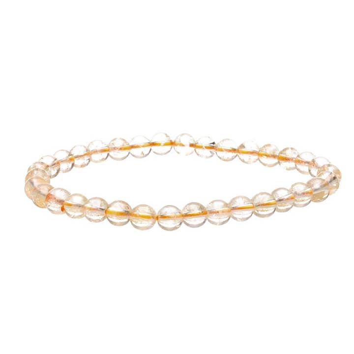 Bracelet en Citrine Chauffée de 6 mm pour la vente par Vives de la Cortada S.L