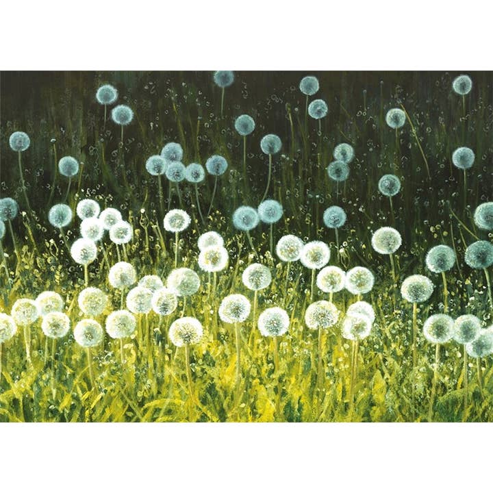 Greeting Card Dandelion Clocks for wholesale by Natural Partners Limited