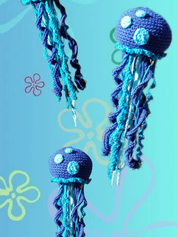 Blue Jellyfish from Spongebob for wholesale by A Creative Wonderland