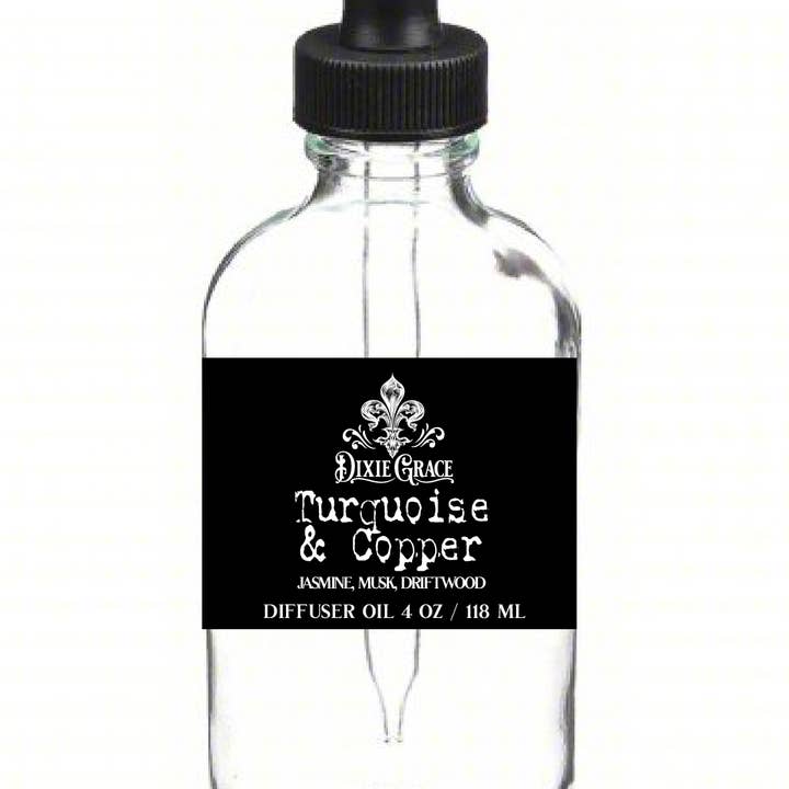 Dixie Grace - Wholesale Diffuser Fragrance Refill - Turquoise & Copper - Diffuser Oil - Two Size Options1