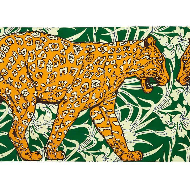 THOMASPAUL - Wholesale Sjaal - Dames - LEOPARD JUNGLE VOILE SJAAL/PAREO