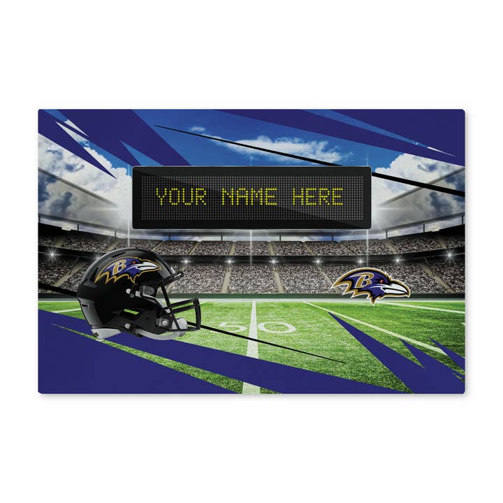 NFL Ravens SCOREBOARD - Washable Rug for wholesale by The Northwest Group