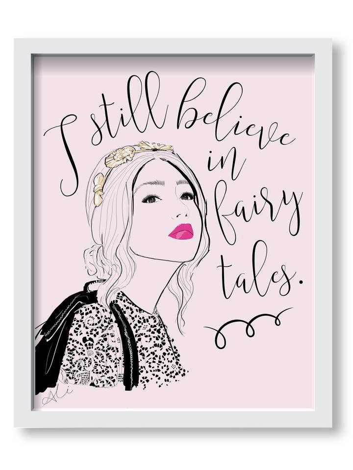 Fairy Tales Art Print voor wholesale door Alison Gordon Studio