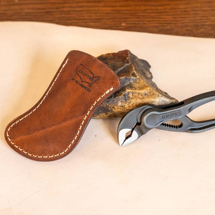 Knipex 4 Inch Plier Leather Cover for wholesale by Kc Laser Co