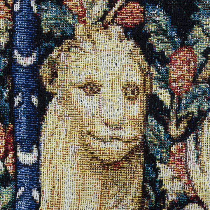 Signare Tapestry - Wholesale Tapestry/Textile - Lady & Unicorn Sense of Hearing - Wall Hanging