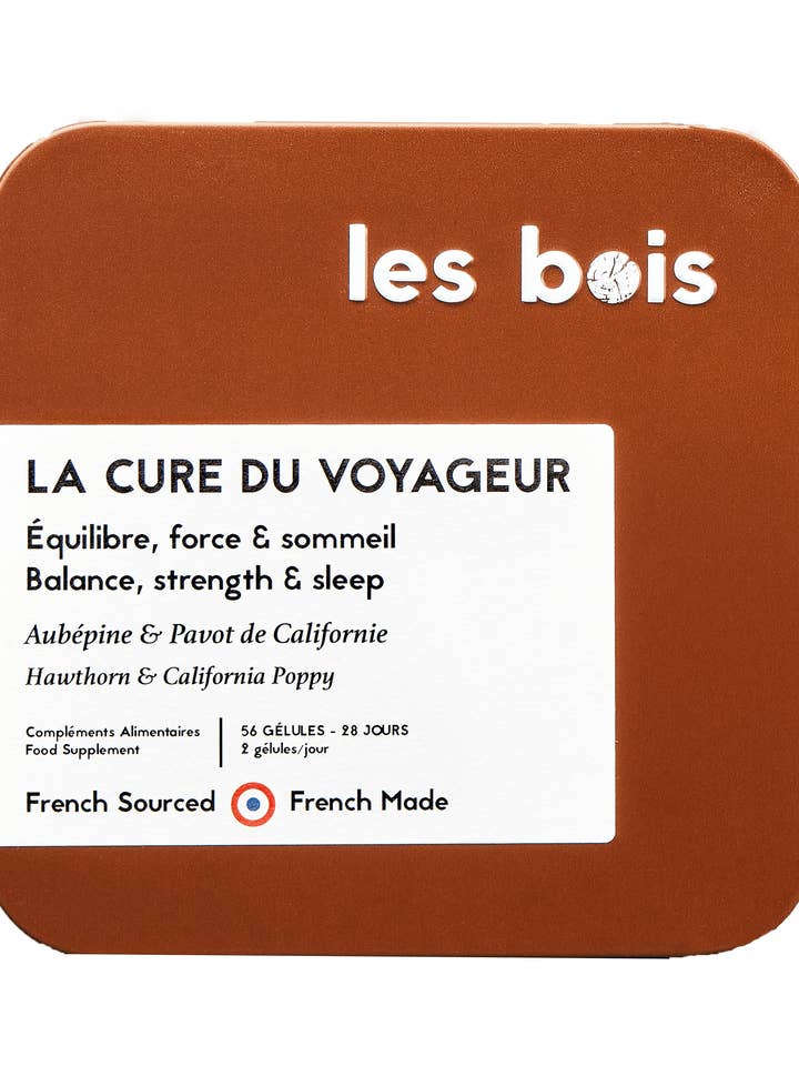 THE TRAVELLER'S CURE - Complemento alimenticio equilibrado para venta al por mayor de Les Bois