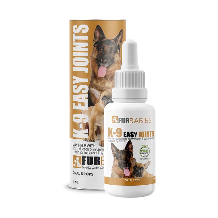 K9 Easy Joints Oral Drops 50mL bottle for wholesale by FurBabies Pet Products