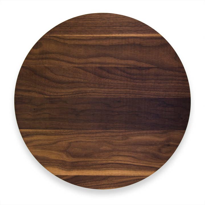 Walnut Wood Round Lazy Susan | 16" for wholesale by Sophistiplate