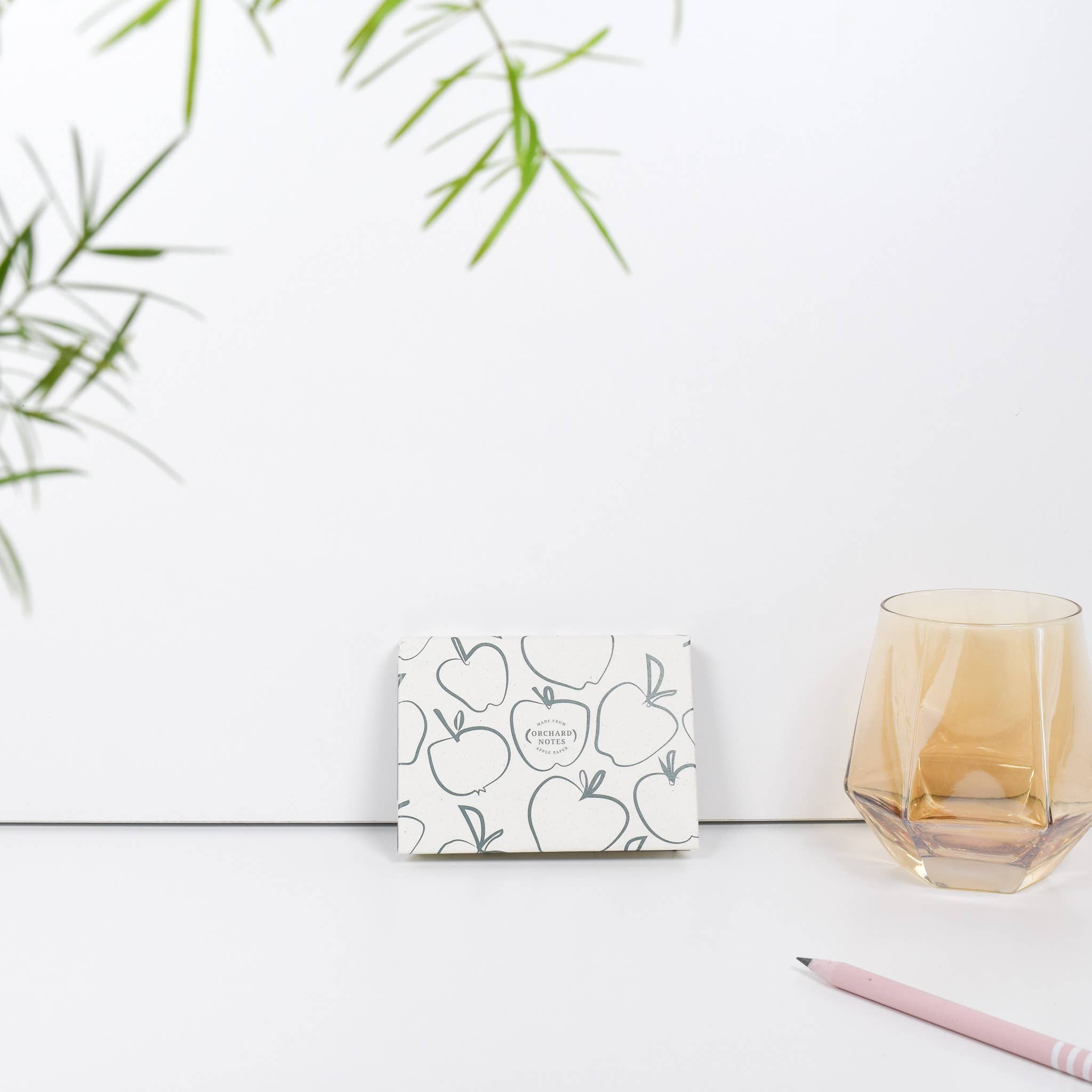 VENT for Change - Wholesale Sticky Notes - Orchard Sticky Notes Pad in Green - Organic Apple Paper1