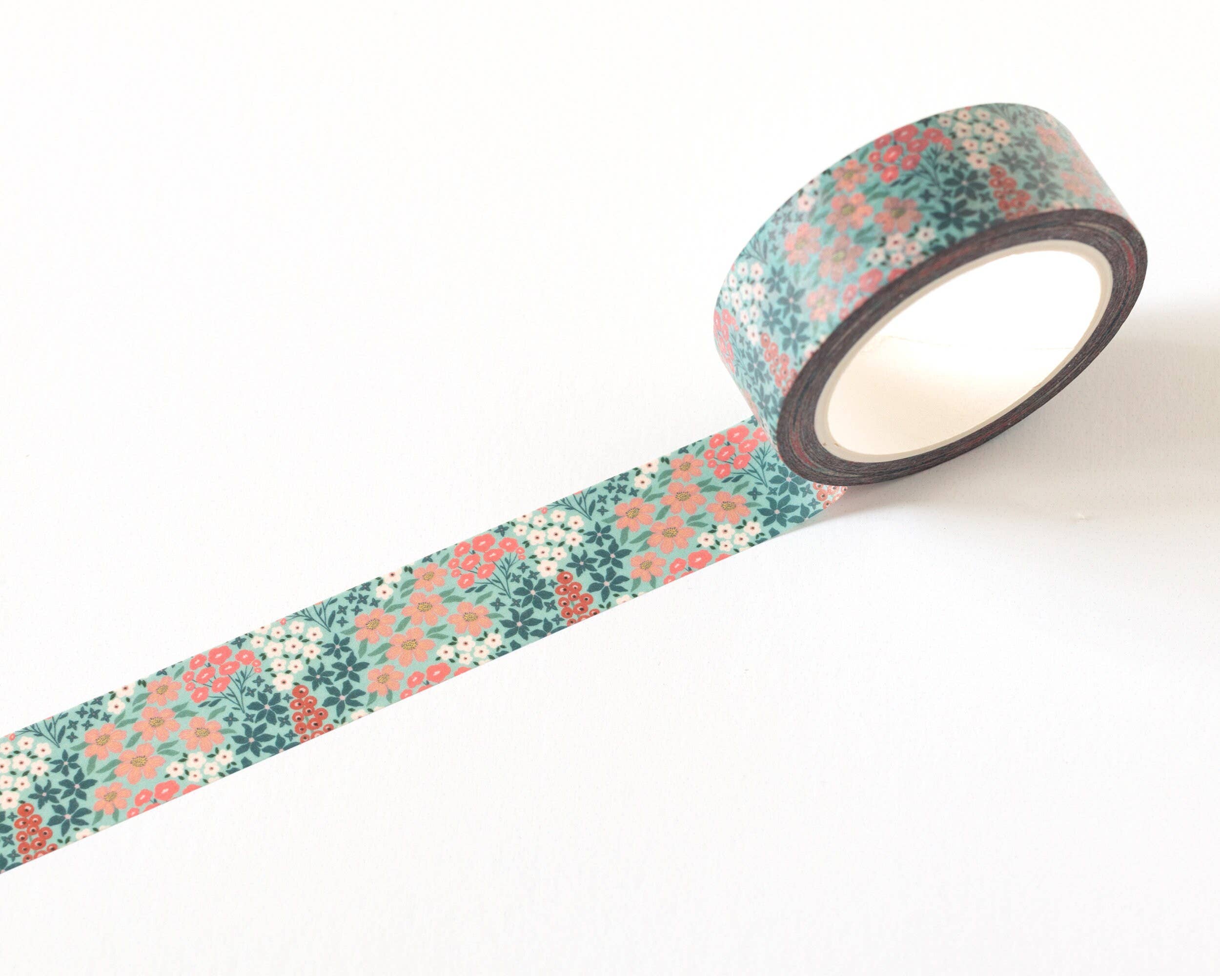 RippleSplash Studio - Wholesale Washi Tape - Floral Washi Tape - 15mm x 10m2