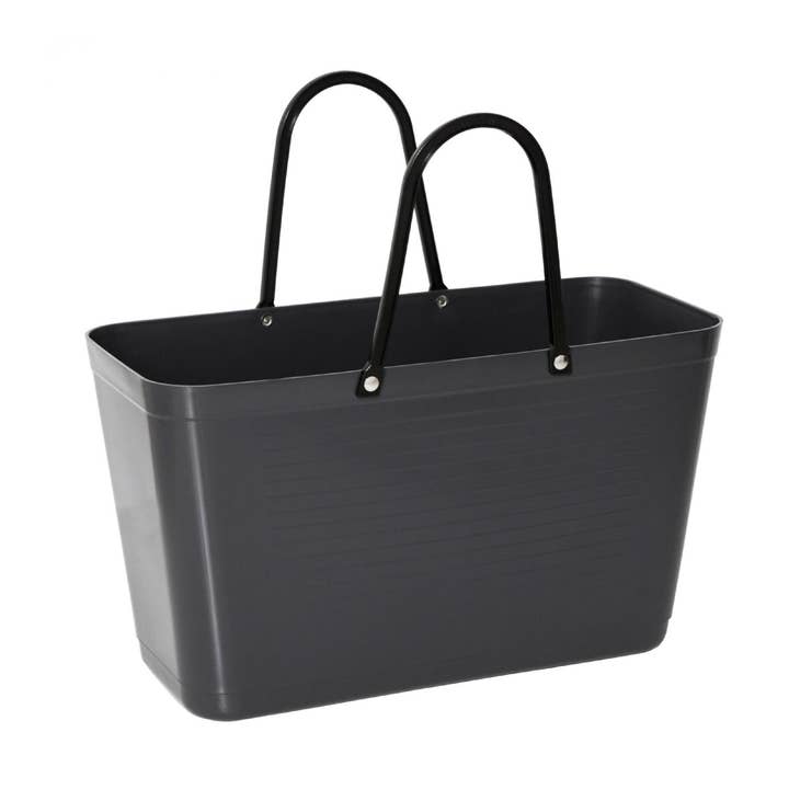 Hinza Bag, Traditional Plastic - Dark Gray for wholesale by Cose Nuove