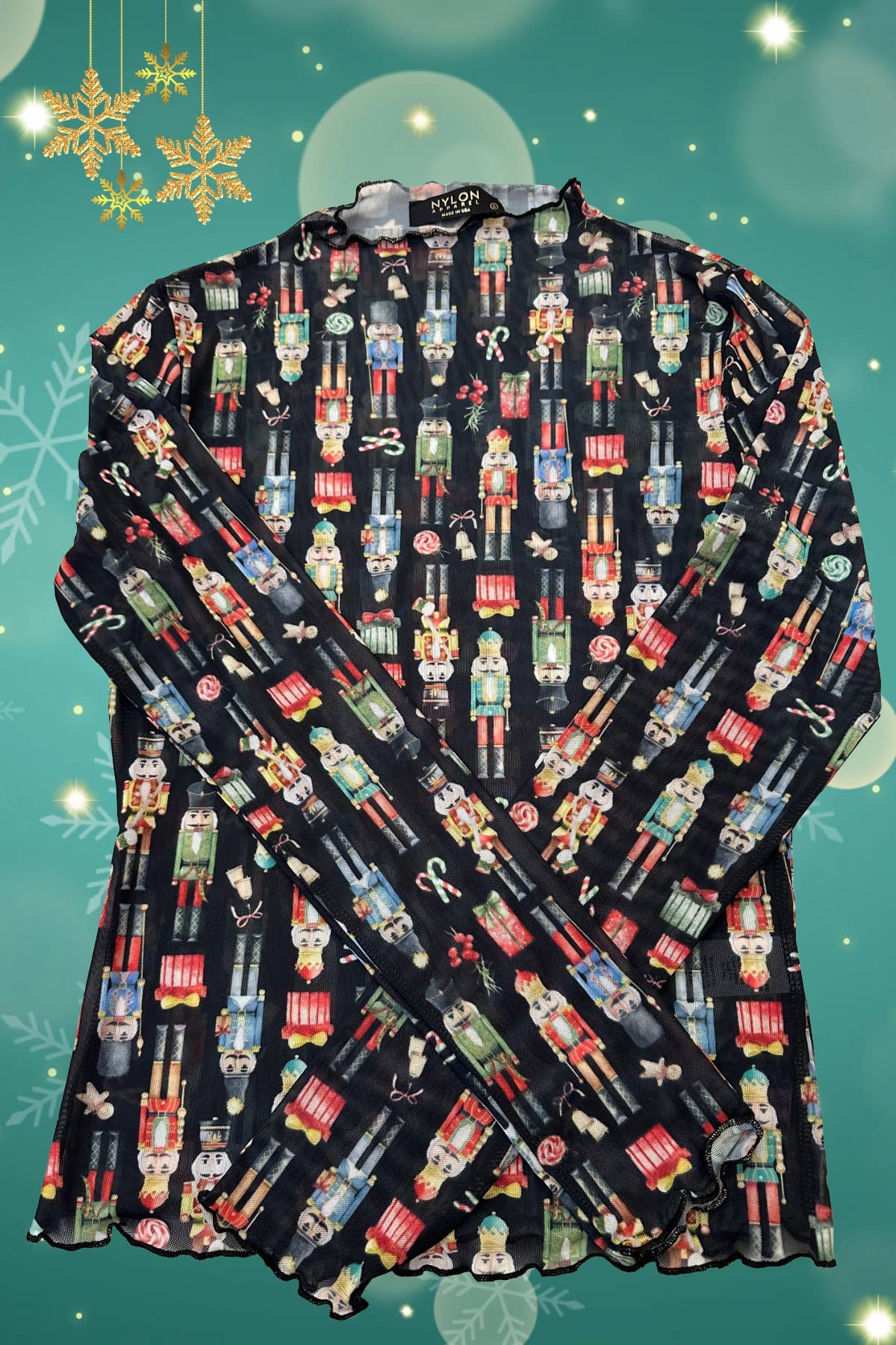 Imprimer T1509-6687-Alena Haut à imprimé maille de soldat Casse-Noisette en vente sur Faire3