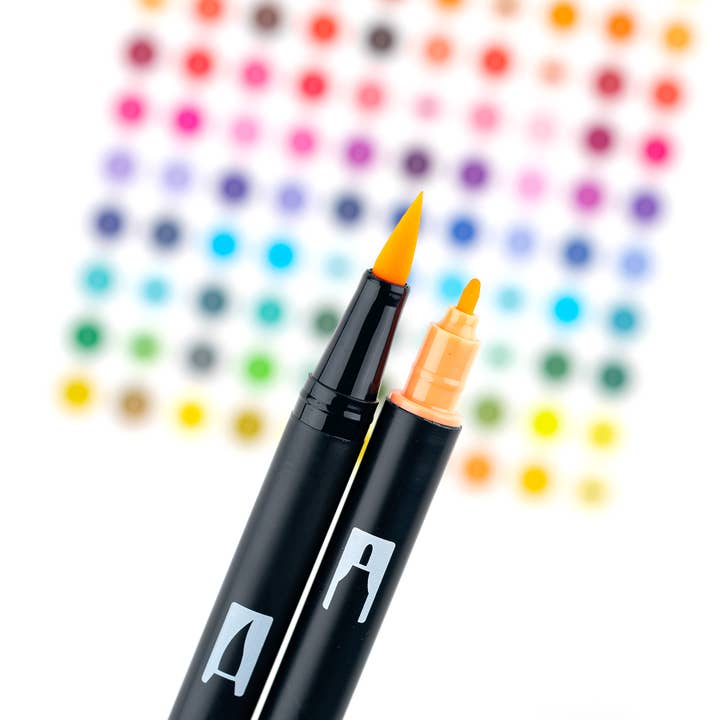 Tombow - Wholesale Marker - Dual Brush Pen Art Markers, Just Peachy, 6-Pack3