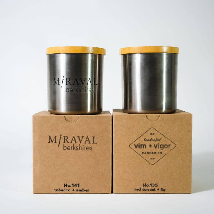 Vim + Vigor Candle Co - Wholesale Candle Holder - Custom Engraving for Candles8