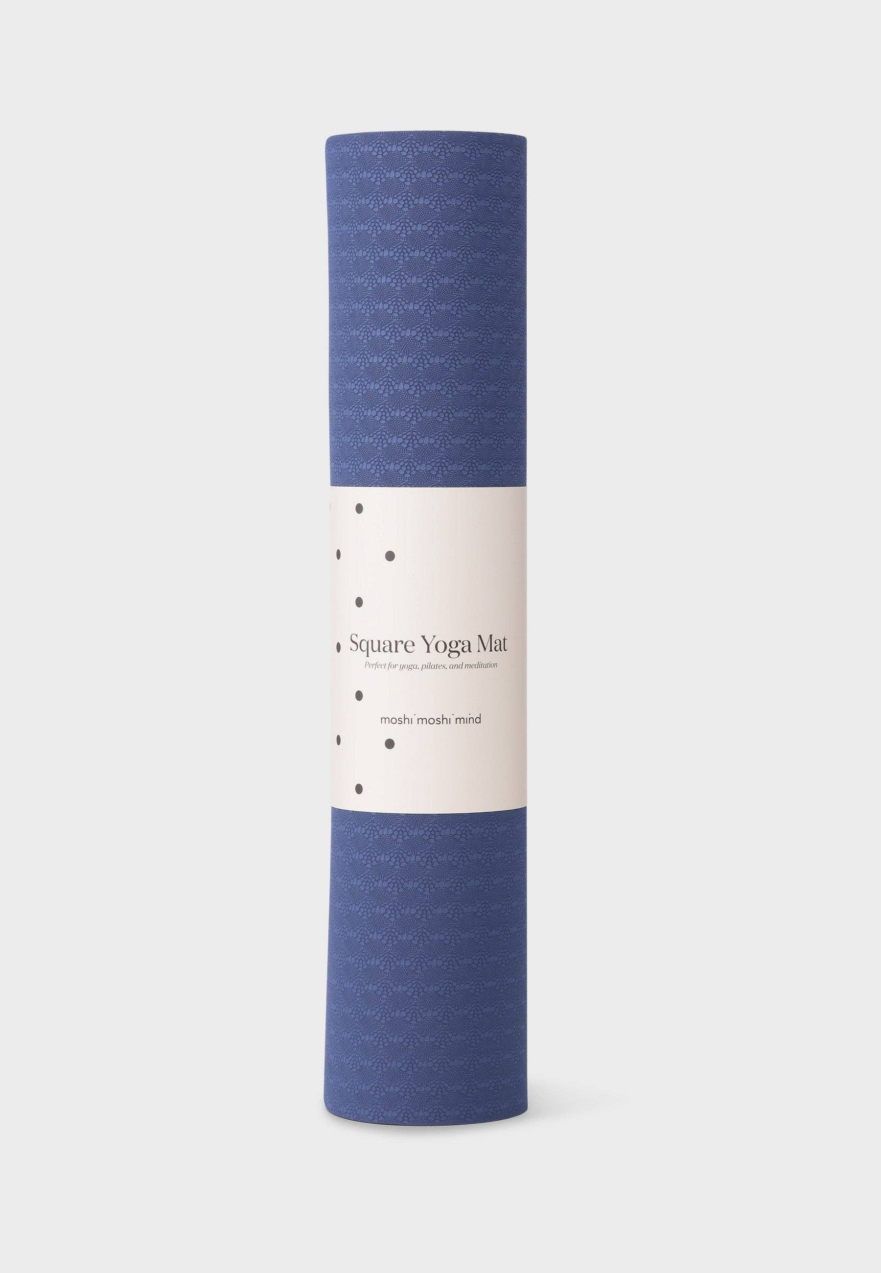 blue square yoga mat for wholesale on Faire1